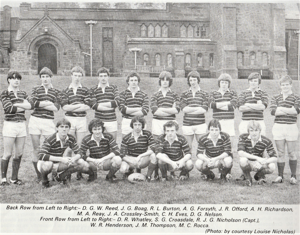 1980 Rugby 1st XV
